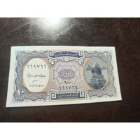 Египет 10 пиастров образца 1998-2002 года UNC p189b(2)