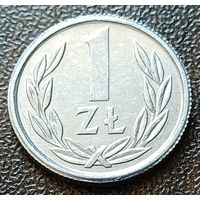 Польша 1 злотый, 1989    ( 2-2-3 )