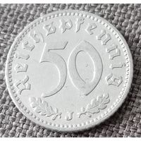 50 рейхспфеннигов 1939 J