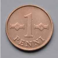 Финляндия, 1 пенни 1963 г.