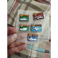 Оружие победы 5 шт,с рубля