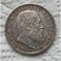 Вюртемберг 3 марки 1909