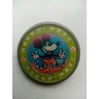 ЗНАЧОК МИККИ МАУС (ПЕРЕХОДНОЙ)