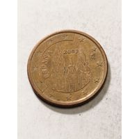 Испания 5 евро центов 2003