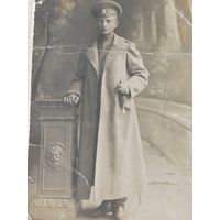 Фотография молодого офицера Российской Императорской армии. Первая мировая война.