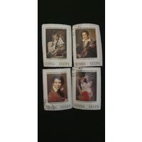 СССР живопись 4шт 1973г