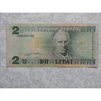 Литва 2 лита 1993г.
