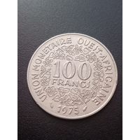 Западная Африка 100 франков 1975 г.