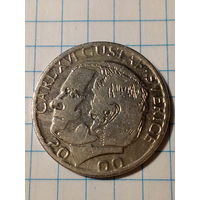 1 крона Швеция 2000 год