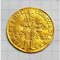 Дукат в отличном состоянии 1752 год