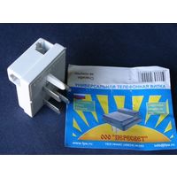 Вилка телефонная адаптер, СССР+2евро