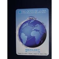 Календарик 2002 г.  Автостекла.