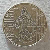 Франция 10 евроцентов 1999 год, KM# 1285