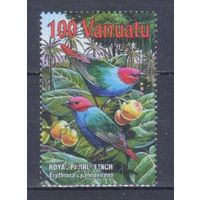 [31] Вануату 2001. Фауна.Птицы. Гашеная марка. Кат.гаш.3,2 е.