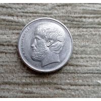 Werty71 Греция 5 драхм 1980 Аристотель