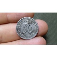 50 пфеннигов 1935 J С рубля!  Без мц.
