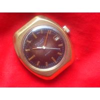 Часы ПОЛЕТ 2614 АВТОМАТ ПОЗОЛОТА AU10 из СССР 1980-х