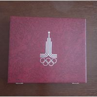 Футляр для серебряных монет СССР "Олимпиада 80"