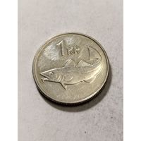 Исландия 1 крона 2005