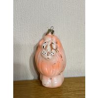 Ёлочная игрушка СССР !!! ЛЕВ !!!  АКТЮБИНСК !!! РЕДКИЙ !!! С РУБЛЯ !!!