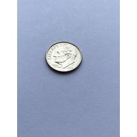 10 центов 2022 P, США.