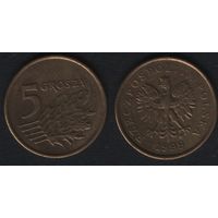 Польша y278 5 грош 1999 год (mw) (_alb2