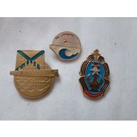 Значки флот 3шт