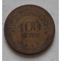 100 песо 2013 г. Колумбия