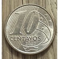 Бразилия 10 Сентаво 2007г.