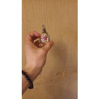 Елочная игрушка СССР  серп и молот