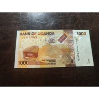 Уганда 1000 шиллингов образца 2024 года UNC p49 серия GQ