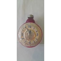 ЕЛОЧНАЯ ИГРУШКА ЧАСИКИ ВРЕМЕН СССР. БОЛЬШИЕ