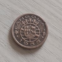 Ангола 50 сентаво 1955г. тир.1.126.000