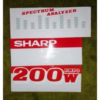 Наклейки Sharp WF-940