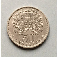 Португалия 50 центаво (сентаво) 1940