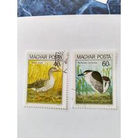 Венгрия 1980     2 м птицы