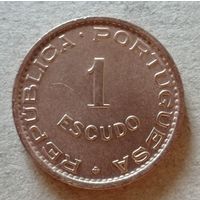 Мозамбик 1 эскудо 1957 год, KM# 82