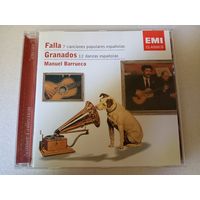 (cd)  Falla / Granados - Manuel Barrueco – 7 Canciones Populares Espanolas / 12 Danzas Espanolas