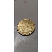 Перу 20 сентимос 2023