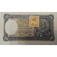 Банкнота 100 крон Чехословакия (1940г.)