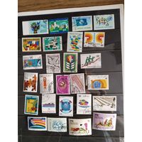 Распродажа  Сборный лот марок  Швейцарии   (ООН)--20+