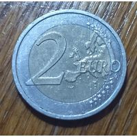 Ирландия, 2 евро 2012 года, 10 лет евро наличными