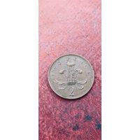 Великобритания 2 пенса 1987
