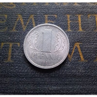 1 пфенниг 1981 (A) Германия ГДР #17 aUNC