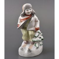 Юный лыжник ( 1950 годы) Рига ЛатССР! РЕДКОСТЬ!!!