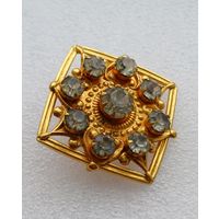 Все лоты с 1р.Позолоченная брошь
