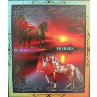 Центральноафриканская Республика 2015. Породы лошадей. Блок