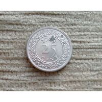 Werty71 Суринам 25 центов 2009