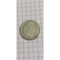 Перу 50 сентимос 2011