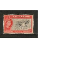 Вознесения Остров(Аскенсион)-1956(Мих.71) , *   ,  Морская  Фауна ,Крабы